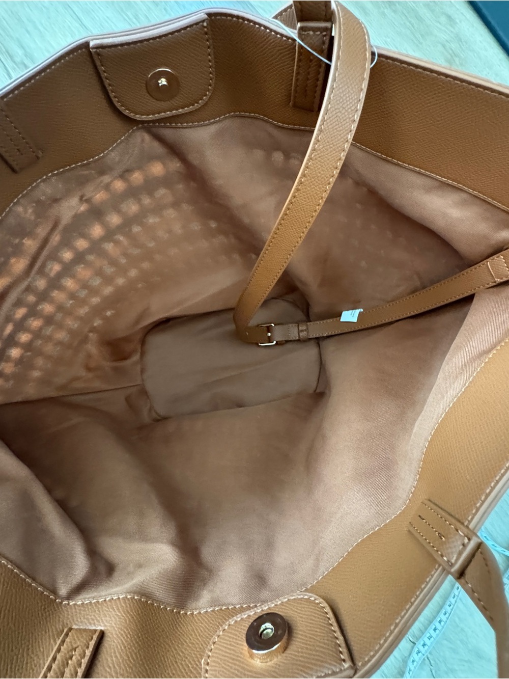 Anthropologie Raffia Tote Bag NWT - Picture 6 of 9